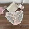 Bragas de Encaje Sexy de Lujo Ligero Estilo Francés Retro Palaciego Satén Morado para Mujer, Braguitas Triángulo Puro Deseo, Nuevo Modelo 2025