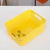 Almacenamiento Varios Patito Amarillo Oso Fresa Cesta de Plástico Escritorio de Oficina Almacenamiento de Llaves Cosméticos Caja de Almacenamiento para Snacks