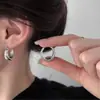 Aretes de Oro para Mujer 2025 Nuevo Popular Diseño de Nicho de Gama Alta Temperamento Único Accesorios para Orejas Estilo Francés