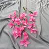 Simulação de narciso de 4 garfos, decoração de teto de casamento, flor falsa, arranjo de flores para sala de estar, adereços para fotos