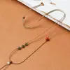 Cordón Fino Tejido a Mano de Alta Calidad para Collar de Mujer, Cordón con Colgante de Buda de Jade, Cordón con Hebilla de Seguridad para Colgar en el Cuello, Cordón para Colgante