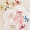 Clips para papel con forma de lazo, ramos de flores, tarjetas, suministros para floristería, manualidades DIY, alfileres, marcapáginas, materiales de arte floral, al por mayor
