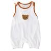 Ropa de Verano para Bebé Ropa para Recién Nacido Ropa Unisex para Bebé Ropa Enteriza de Algodón Puro para Conejo Luna Llena Verano Delgada Bolsa Ropa de Pedos Moderna