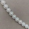 Partículas soltas de pérola com furos pulseira DIY chapéu de sol joias contas redondas luzes coloridas roupas gota d'água fio cortina pendurada partículas
