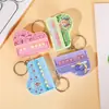 Llavero de piano brillante para niños, dije de piano de dibujos animados para mochila, dije anti-pérdida para estudiantes de primaria, bonito adorno de escritorio