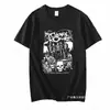 2025 Nuevo Modelo Comercio Exterior Marca Independiente Holgada y Cómoda Camiseta My Chemical Romance Moda Femenina Camiseta Diseño Hipster Genial