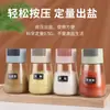 Salero Cuantitativo Frasco de Condimentos Botella de Control de Sal Caja Contenedor de Condimentos de Cocina para el Hogar Salero Medidor