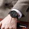Nuevo Reloj de Moda Ginebra Negocios Doble Esfera Reloj para Hombre Caja de Aleación Fabricante Venta al por Mayor