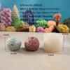 Molde de Silicona para Velas Forma de Tierra y Luna 3D Molde de Silicona para Goteo de Goma Yeso BK8134 BK8228