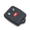 Adecuado para funda de silicona para mando a distancia de coche Ford de 3 botones suministros para el interior del coche al por mayor funda suave de goma para llave de coche