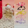 Ouro Puro 999 Urso Riqueza Por Favor Pingente de Ouro Série Pêssego Amor Sanrio Cordão Presente Promocional