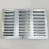 Ventilador de Rejilla de Acero Inoxidable Hierro Aleación de Aluminio Ventilación Pasante Campana Extractora Disipación de Calor Ventilación Placa de Rejilla Perforada a Prueba de Lluvia