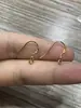 Gran Venta Zhongxing Accesorios para Joyería DIY Chapado en Cobre Oro de 14K Tapa de Flor Hebilla de Cierre Gancho para Oreja Tapones para Oreja Accesorios Al Por Mayor