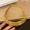 2025 Nuevo Collar Exagerado Europeo y Americano Collar de Moda Cadena para Clavícula Accesorios de Collar de Lujo Accesible de Nicho para Mujer
