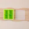 Forma de Gelo de Silicone de Grau Alimentício Gelo Congelado Rapidamente Cubo de Gelo Forma de Gelo para Uísque Fácil de Desenformar Forma de Gelo Doméstica Forma de Gelo Caixa de Gelo