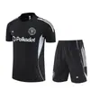 2526 Real Madrid Manga Corta Miami Uniforme de Entrenamiento Adulto Manga Corta Uniforme de Fútbol Transpirable Nápoles Traje de Manga Corta