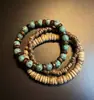 Pulsera de cuentas bohemia multicapa, pulsera de estilo étnico con estrella de mar y concha estilo vacacional, joyería para mujer al por mayor