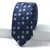 Nueva Corbata Casual para Hombre con Patrón Floral Geométrico Jacquard Multicolor Nudo Windsor para Ropa Formal de Negocios
