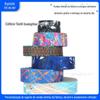 Fábrica de correias impressas personalizadas, correias de transferência de calor de poliéster personalizadas, impressão de grafite com correias de impressão digital coloridas