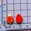 Mini Lanternas da Série de Ano Novo e Festival da Primavera, Sacos da Sorte, Presilhas de Cabelo com Moedas de Cobre, Presilhas de Garra, Acessórios de Resina para Nail Art com Cola de Creme DIY