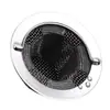 Malla de Filtro de Acero Inoxidable para Fregadero Lavabo Encimera Atrapapelos Cesta Universal para Fregadero de Baño Colador Embudo