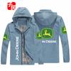 Fábrica Original Moda Suelta Chaqueta Estampada con Logo de Coche Casual Talla Grande Ropa de Comercio Exterior Europeo y Americano Chaqueta Piloto Deportiva para Hombre