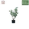 Simulación Verde Plantación Árbol del Dinero Eucalipto Árbol Falso En Maceta Piso Biónico Planta Paisaje Interior Sala de Estar Adornos Decorativos