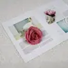 Cabeça de flor artificial Arranjo de flores rosa holandesa Decoração suave Parede de flores Fazendo Artesanato Material de flor decorativa Flor de seda atacado Flor artificial