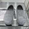 Zapatos Birkenstock Coloridos de Moda Estilo Coreano para Mujer Primavera 2026 Nuevos Mocasines Planos de Ante de Caña Baja Zapatos sin Cordones