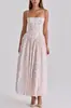 Vestido de tirantes floral estilo europeo y americano, elegante y suave, adelgazante, de hada, para mujer, transfronterizo de Amazon