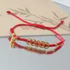 Pulsera trenzada Círculo Qiankun, estilo Nudo Chino, Símbolo de Manzana y Deseo, Fragmentos de Plata, 0 kg Atracciones Turísticas, Fabricante Transfronterizo, Venta al por Mayor de Joyería