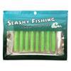 Stick de agua flotante stick worm pesca Ned pesca inversa black pit bass señuelo cebo puede agregar sal y a pescado Cebo Blando micro-objeto cebo de pesca remota