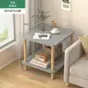Mesa Lateral Redonda Pequena Minimalista, Mesinha de Café Pequena Famosa na Internet Tendência, Mesa de Canto para Sofá em Sala de Estar, Mesa de Cabeceira Criativa Nórdica