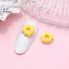 Juguete de Comida Simulada Donut Helado Arte de Uñas Joyería Decoración de Uñas de Resina Accesorios Pequeños Lindo DIY Pegamento de Crema