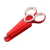Tijeras de Pesca con Quitahambres, Tijeras para Caja de Pesca, Tijeras Multifuncionales de Acero Inoxidable para Plomo, Suministros de Pesca