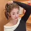 Banda para el cabello con dientes superiores de alto temperamento para mujer, banda para el cabello con volumen, nueva tarjeta para el cabello de otoño e invierno, banda para el cabello para lavarse la cara, accesorios para el cabello