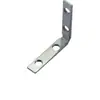 Em estoque alisador de cabelo liso material código de ângulo 90 graus ângulo reto conector de suporte de móveis código de ângulo de ferro ferro triangular fixo