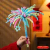 Fuegos Artificiales de Palo Retorcido Hechos a Mano Materiales DIY Decoración de Año Nuevo Adornos de Ramo Luminoso Juguetes para Niños de Jardín de Infancia Regalos