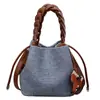 Bolso de Cubo de Moda Más Vendido de Este Año para Mujer Verano 2025 Estilo Coreano Bolso Versátil de Hombro Cruzado