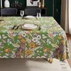 Mantel Usado a Prueba de Viento Anti-quemaduras Impermeable a Prueba de Aceite Tapete de Mesa sin Lavado Cubierta de Mesa de Café Mantel