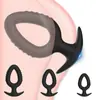 Próstata Ponto G Feminino Plug Anal de Silicone Plug Anal de Silicone Portátil para Exterior Produtos para Adultos