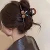 Nuevo clip de tiburón 2026 para otoño e invierno, pinza para el cabello de gran tamaño de alta gama para mujeres con cabello abundante, con diseño de lazo