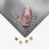 Suministro Transfronterizo de Accesorios para Uñas, Cristales de Fondo Plano, Pedrería de Vidrio de Forma Irregular, Joyería con Pedrería Premium Color Dorado Champagne, Pedrería Brillante