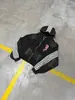 Conjunto de Moletom Listrado com Zíper Degradê Vintage Desgastado com Logo B Bordado em Contraste, Conjunto Esportivo Casual de Caimento Solto para Casais