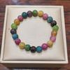 Pulsera Nueva de Turmalina Artificial Chinoiserie para Mujer, Lujo Accesible de Nicho, Pulsera de Turmalina de Marca de Bendición Auspiciosa de Alta Gama como Regalo para Mejores Amigas