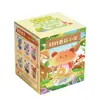 Casa de Hongos Giratoria Luminosa Caja Sorpresa Figura Dibujo Animado Juguete de Moda Adorno Decorativo para Escritorio del Hogar