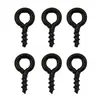 Tornillos de Ojo de Oveja Pintados con Spray de Hierro, Llaveros de Clavos de Cuerno de Oveja, Accesorios para Joyería Hechos a Mano para DIY, Materiales para Llaveros