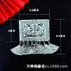 Yun Guizhou Minoridade Étnica Prata Imitação Pavão Brincos Totem Fênix Sino Brincos Área Turística Joia de Orelha Presente para Mulheres