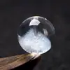 Pirâmide Fantasma Branca Cristal Contas Soltas Cornucópia DIY Acessórios para Joias de Cristal Pulseira de Contas Contas Redondas Conta Única