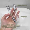 Botella de recarga de perfume, botella roll-on de agua floral, botella roll-on de agua floral de aceite esencial, botella de spray de plástico de doble uso, botella vacía